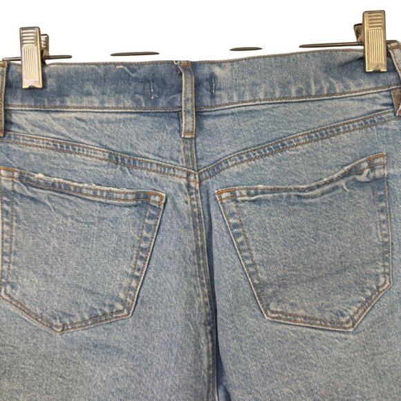 Loft Womens Cutoff Denim High Waisted Shorts Size 25/0 - Picture 4 of 7
